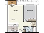 Standard One Bedroom Unit
